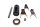 Barillet sélecteur fourchettes axe palier Honda XRV 750 Africa Twin RD07 93-03