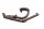 Collecteur échappement tubes descente avant Honda XRV 750 Africa Twin RD07 93-03