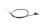 Câble dembrayage gaine commande Bowden Honda XRV 750 Africa Twin RD07 93-03
