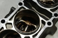 Cilinderblok zuigers voeringen ringen pennen Kawasaki ZZR 600 ZX600E1-3 93-95