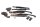 Chaîne distribution tendeur avant arrière Honda XRV 750 Africa Twin RD07 93-03