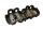 Kleppendeksel cilinderkopdeksel OHC zwart Honda CB 750 Four K0-K6 CB750 69-76