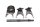 Växelgafflar sats med styraxel transmission Kawasaki KLE 500 LE500A1-A6 91-96