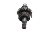 Kickstartaxel kugghjul returfjäder spärr motor Kawasaki KLE 500 LE500A1-A6 91-96