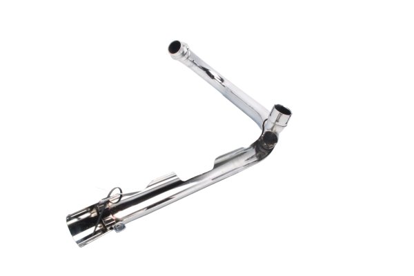 Collecteur déchappement tube coude chromé Triumph Bonneville 1200 T120 25-25