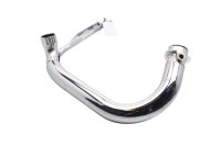 Collecteur déchappement tube coude chromé Triumph Bonneville 1200 T120 25-25