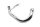 Collecteur déchappement tube coude chromé Triumph Bonneville 1200 T120 25-25