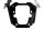 Bakram subframe passagerare fotpinnar hållare BMW R 1200 R 12 nineT 24-24