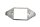 Support bobine allumage platine avant haut Honda XRV 750 Africa Twin RD07 93-03