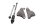 Motorfäste motorhållare bultar sats fram Honda XRV 750 Africa Twin RD07 93-03