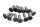 Jarrulevyn pultit ruuvit sarja etu taka Honda XRV 750 Africa Twin RD07 93-03