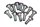 Jarrulevyn pultit ruuvit sarja etu taka Honda XRV 750 Africa Twin RD07 93-03