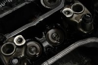 Topplock bakre cylinderhuvud ventiler kamaxel lagerbockar Yamaha V-Max 2WE 91-06