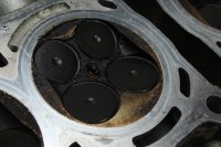 Cilinderkop kleppen nokkenaskappen motor Kawasaki ZZR 600 ZX600E1-3 93-95