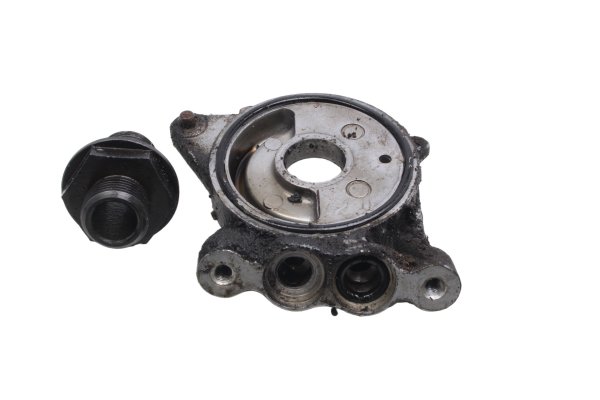 Ölfilterflansch Halter Adapter Hohlschraube Honda XRV 750 Africa Twin RD07 93-03