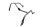 Araignée support carénage tête de fourche phare avant Suzuki TL 1000 S AG 97-01