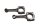 Vevstakar sats 2 st vevaxel motor vevparti Kawasaki KLE 500 LE500A1-A6 91-96