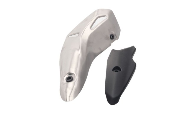Hitteschild uitlaatbescherming demper kap rechts set Kawasaki Z 900 T 26-26