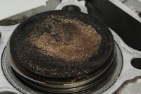 Cylinder kolv främre foder ringar bult sats Yamaha XV 535 N Virago 4MC 96-03