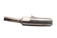 Exhaust silencer muffler end can Racing twin outlet Aprilia RSV 1000 Mille 98-98
