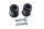 Bar end weights handlebar plugs pair left right bolts Kawasaki Z 900 T 26-26