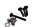 Kentekenplaathouder nummerbord steun met schroeven achter Junak SR 400 25-25