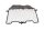 Grille protection radiateur cache droite Honda XRV 750 Africa Twin RD07 93-03