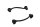 Support garde-boue patte fixation avant paire Honda CB 1000 F Big One SC30 93-96