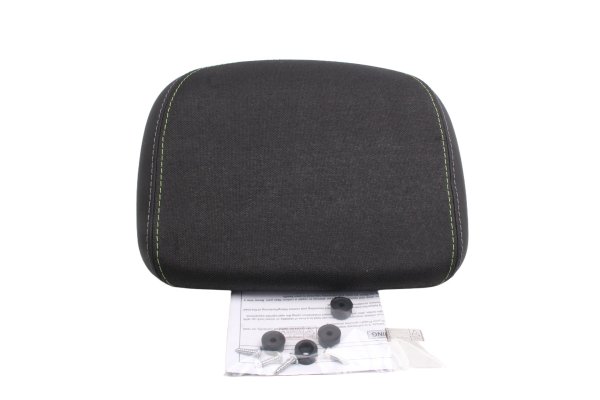 Ryglæn topkuffert rygpude passager sort grøn Vespa/Piaggio GTS 300 i.e 25-25