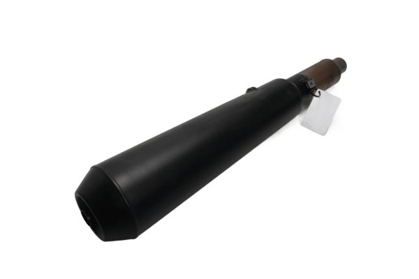 Einddemper uitlaat knalpot silencer zwart mat Moto Guzzi V9 850 Bobber 20-20