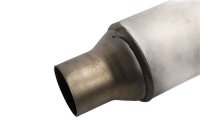 Einddemper uitlaat knalpot silencer zwart mat Moto Guzzi V9 850 Bobber 20-20