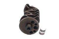 Crankshaft with gear and 2 bearing shells engine 4-cylinder BMW K 1 K-1 88-93