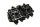 Cilinderkop kleppen stoterbekers shims motor Kawasaki ZZR 600 ZX600E1-3 93-95