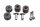 Silentblocs fixation réservoir caoutchoucs Honda XRV 750 Africa Twin RD07 93-03