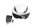 Baúl top case maleta trasero blanco cerradura llaves base Honda universell