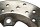 Disque de frein arrière rotor percé jante 5 trous Suzuki TL 1000 S AG 97-01