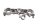 Té de fourche supérieur araignée direction Honda XRV 750 Africa Twin RD07 93-03