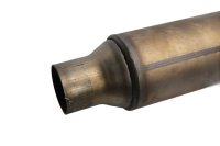 Einddemper knalpot uitlaatsysteem mat zwart Moto Guzzi V9 850 Bobber 20-20