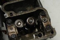 Topplock cylinderhuvud ventiler kedjestyrning Kawasaki KLE 500 LE500A1-A6 91-96