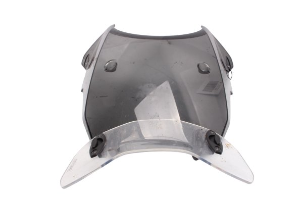 Windschild Tourenscheibe Spoiler verstellbar Halter Motorrad Zubehör universell