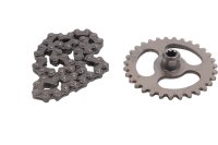 Cadena bomba agua piñón engranaje transmisión motor Honda XL 1000 V SD01 99-00