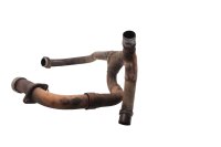 Colector escape tubo bajante unión Y header múltiple Honda XL 1000 V SD01 99-00