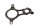 Borgplaat keerring schakelas voortandwiel houder Suzuki TL 1000 S AG 97-01