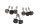 Tornillos tapa balancines juego juntas goma culata Honda XL 1000 V SD01 99-00
