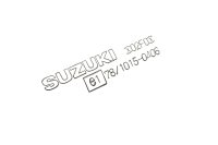 Silencieux pot déchappement terminal côté droit Suzuki TL 1000 S AG 97-01