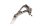 Soporte estribera pasajero pletina trasero derecho Honda XL 1000 V SD01 99-00