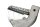 Pedana passeggero staffa paratacco posteriore destra Aprilia Tuono 1100 V4 23-23