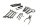 Kit attrezzi borsa chiavi pinza cacciavite dotazione Suzuki TL 1000 S AG 97-01