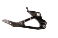 Soporte estribera pasajero pletina trasero izquierdo Honda XL 1000 V SD01 99-00