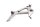 Soporte estribera pasajero pletina trasero izquierdo Honda XL 1000 V SD01 99-00
